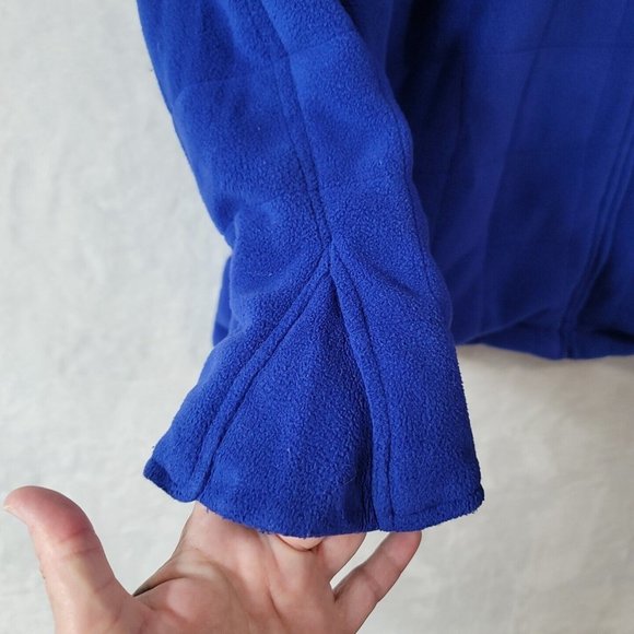 VTG Fuda Sport Fleece Lined Silk Windbreaker Coat Men's Size Medium Reversible - Picture 3 of 16